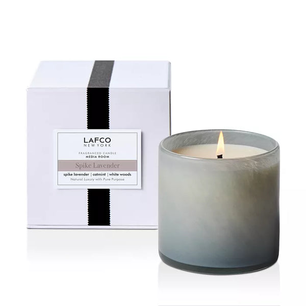 SPIKE LAVENDER SIGNATURE CANDLE 15.5oz - MEDIA ROOM