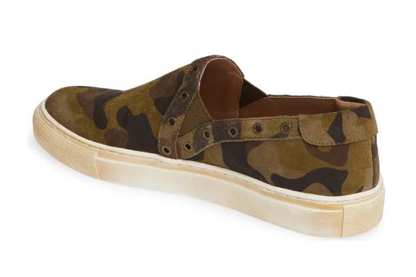 NOELLA SLIP-ON CAMO SNEAKER