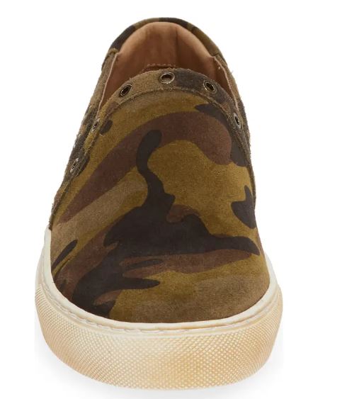 NOELLA SLIP-ON CAMO SNEAKER