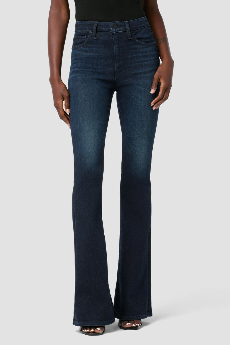 HOLLY HIGH RISE FLARE JEAN - TOURMALINE