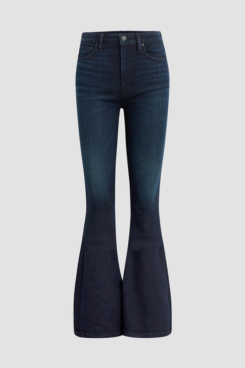 HOLLY HIGH RISE FLARE JEAN - TOURMALINE
