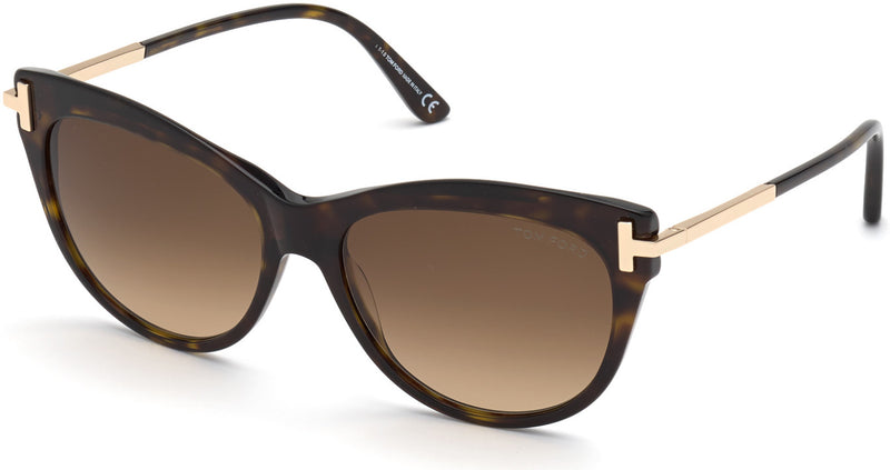 TOM FORD - KIRA - SHINY DARK HAVANA