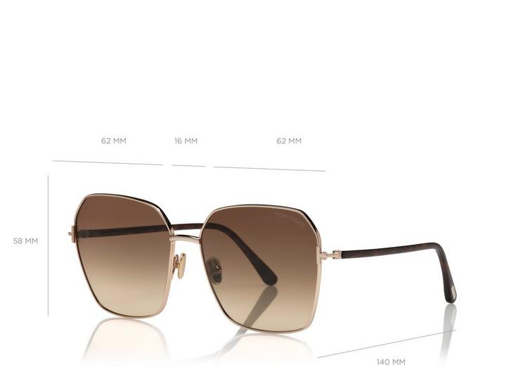 TOM FORD - CLAUDIA - SHINY ROSE GOLD