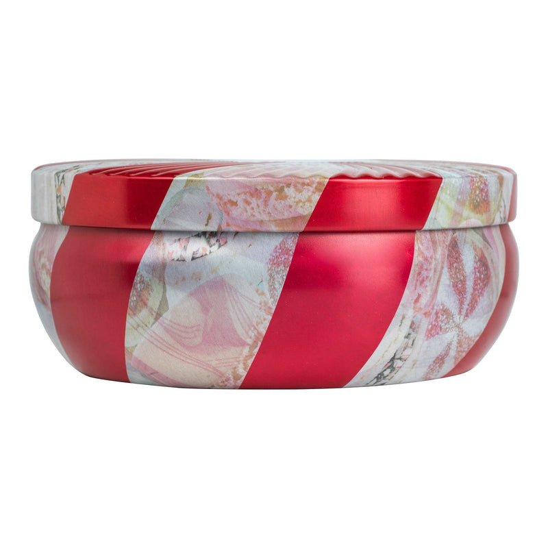 3 WICK CRUSHED CANDY CANE CANDLE