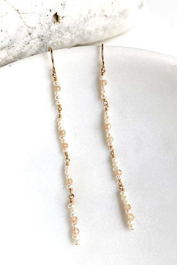 PEARL DUSTER EARRING
