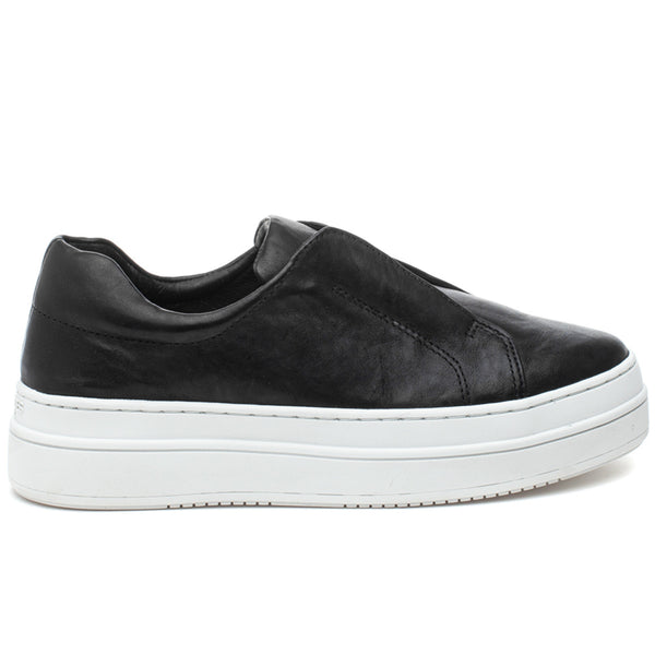 NOEL - BLK DISTRESSED LEATHER