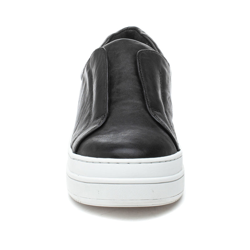 NOEL - BLK DISTRESSED LEATHER
