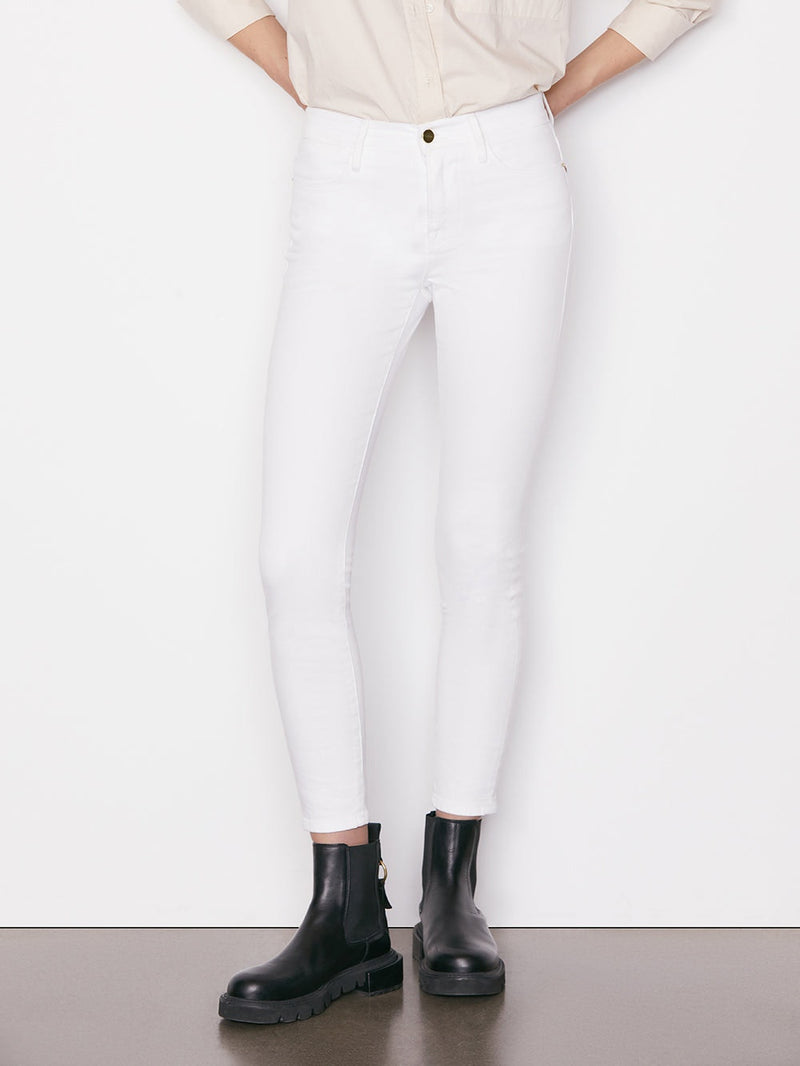 LE HIGH SKINNY - BLANC