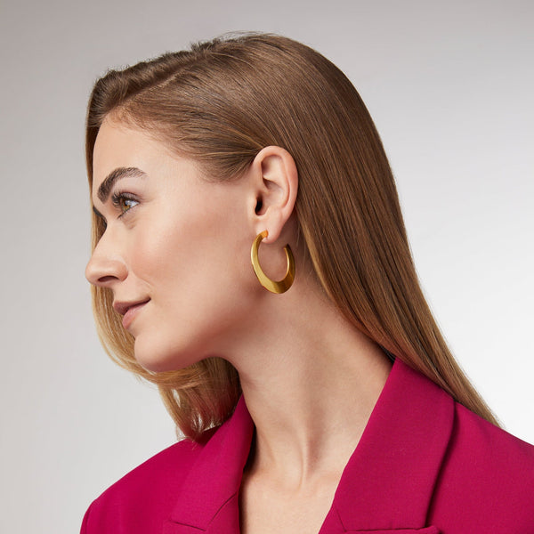 LUNA GOLD HOOP - LG