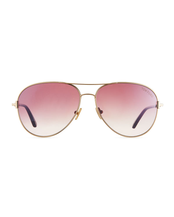 TOM FORD CLARK - SHINY ROSE GOLD/PINK