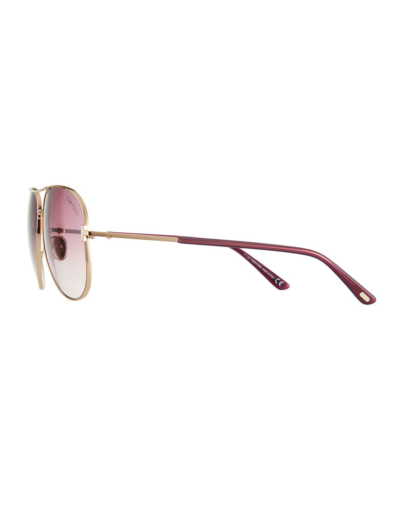 TOM FORD CLARK - SHINY ROSE GOLD/PINK