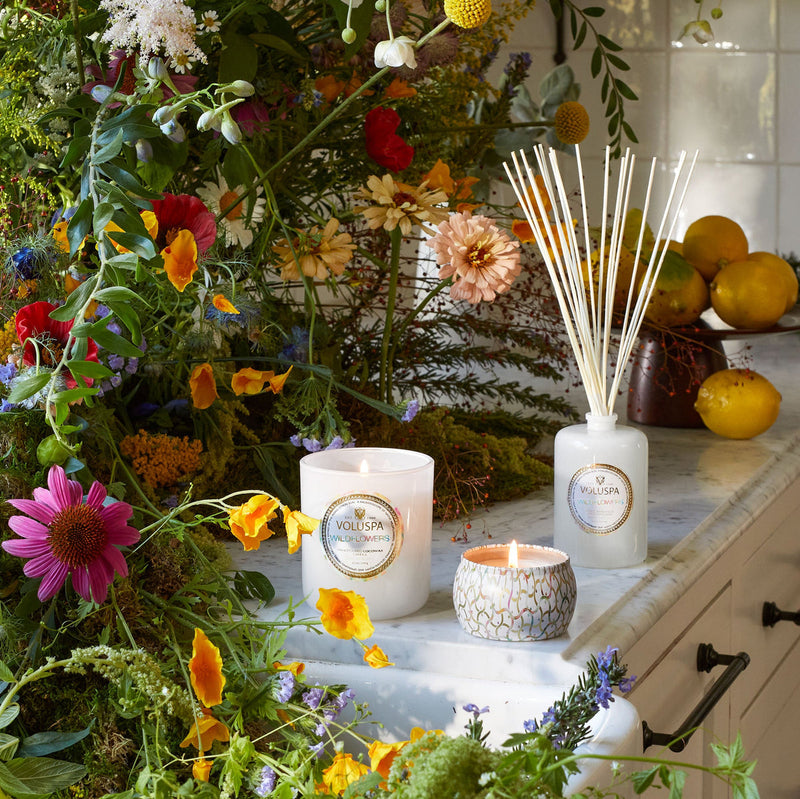 WILDFLOWERS REED DIFFUSER 6oz.