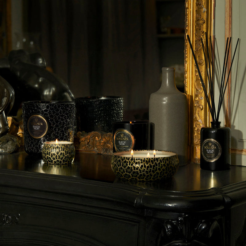 SUEDE NOIR CLASSIC CANDLE - 9.5oz.