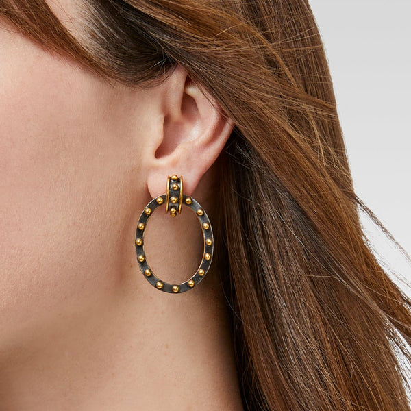 SOHO DOORKNOCKER EARRING - MIXED METAL