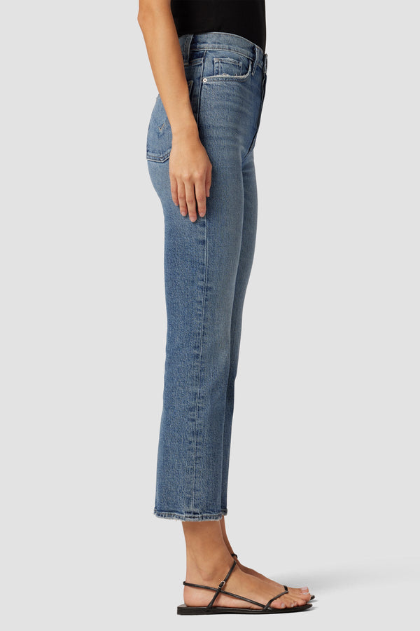 FAYE ULTRA HIGH-RISE BOOTCUT CROP JEAN - CANAL
