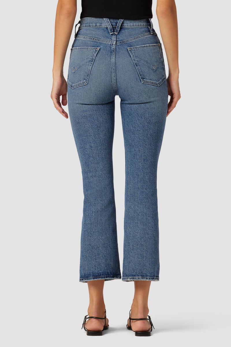 FAYE ULTRA HIGH-RISE BOOTCUT CROP JEAN - CANAL