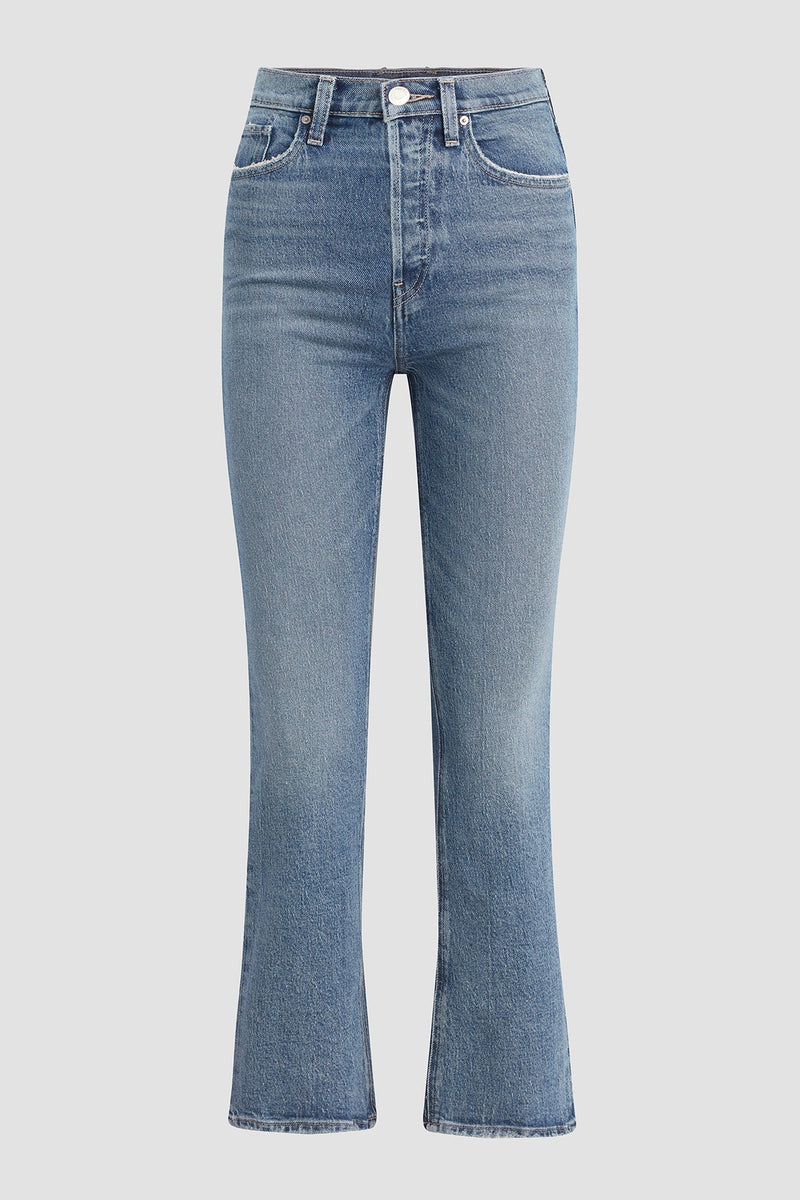 FAYE ULTRA HIGH-RISE BOOTCUT CROP JEAN - CANAL
