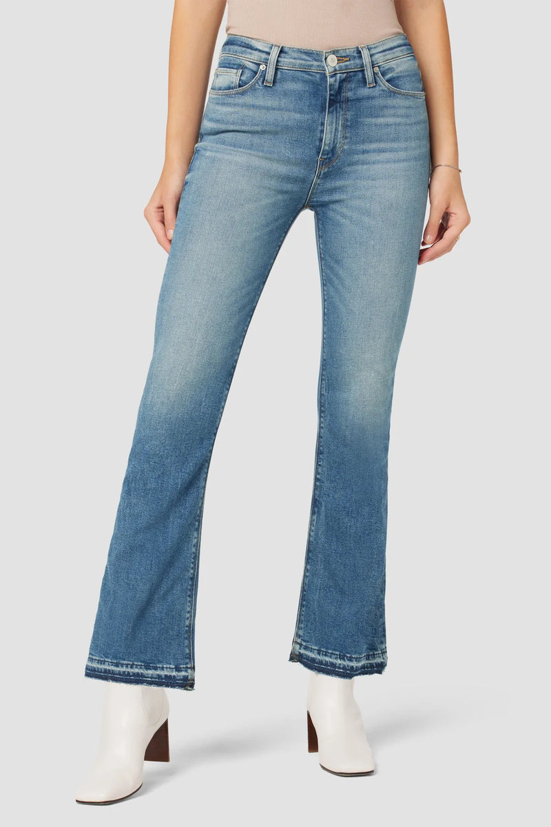 BARBARA HIGH RISE BOOTCUT CROP - HORIZON