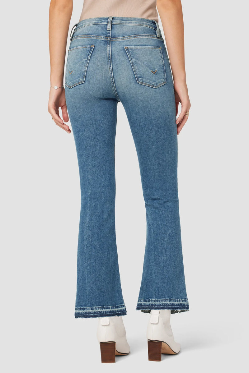BARBARA HIGH RISE BOOTCUT CROP - HORIZON
