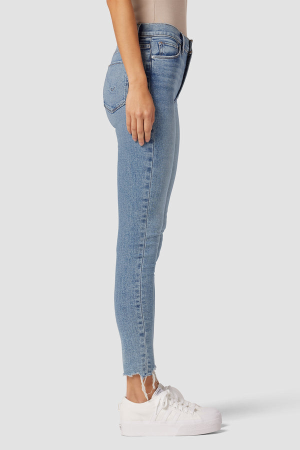 BARBARA HIGH-RISE SUPER SKINNY ANKLE JEAN - PEACE OF ME