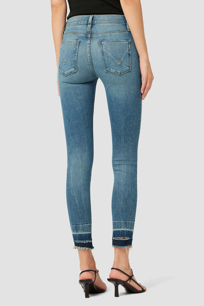 NICO MID-RISE SUPER SKINNY ANKLE JEAN - ROSES