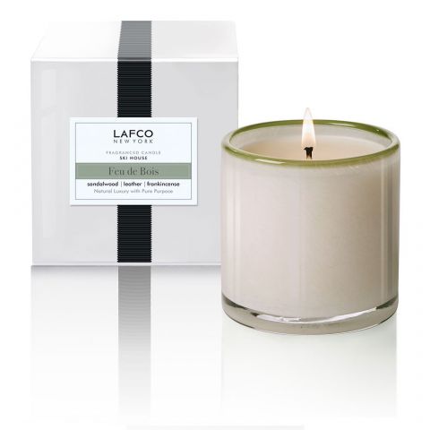 FEU DE BOIS SIGNATURE CANDLE 15.5oz-SKI HOUSE