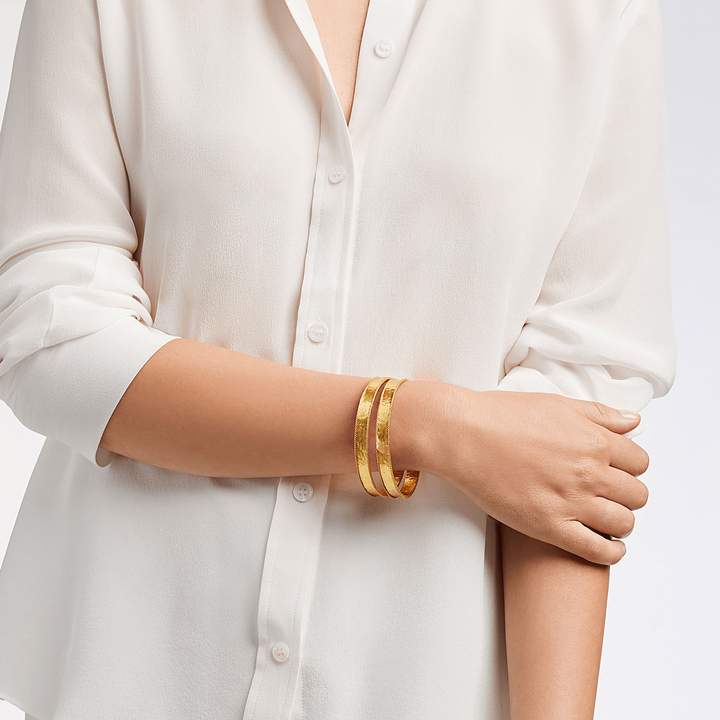 SAVOY BANGLE - GOLD MED