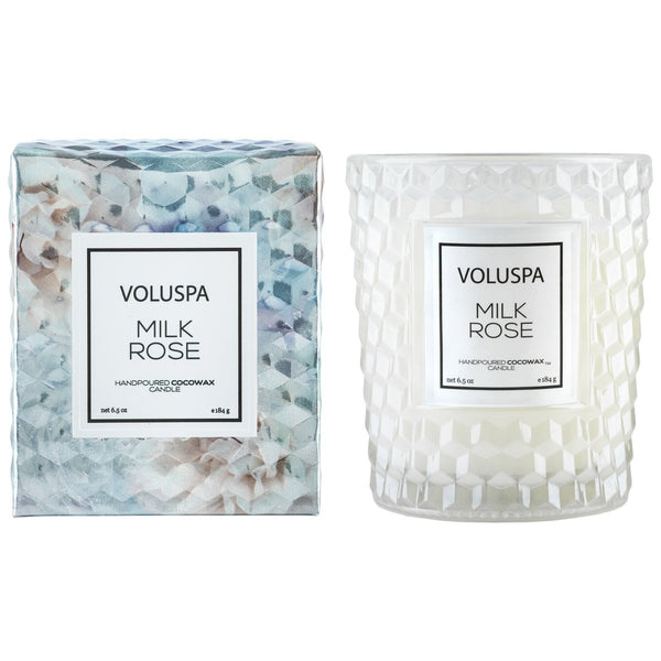 MILK ROSE 6.5oz CLASSIC CANDLE