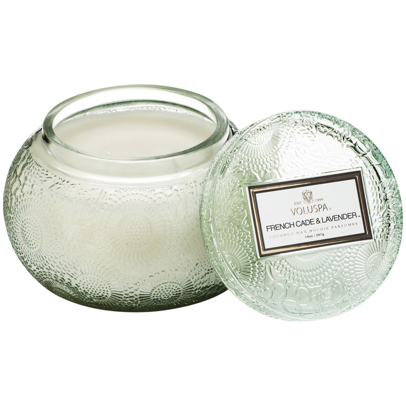 FRENCH CADE LAVENDER CHAWAN BOWL CANDLE 14oz.