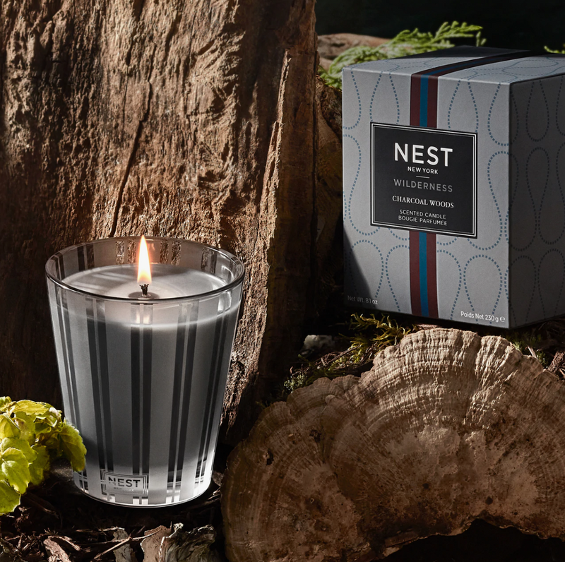 8.1 oz. CHARCOAL WOODS CLASSIC CANDLE