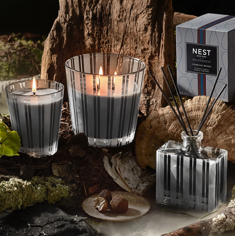 8.1 oz. CHARCOAL WOODS CLASSIC CANDLE