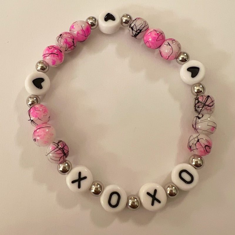 BRACELETS WITH LOVE NJ - PINK/MULTI - XOXO