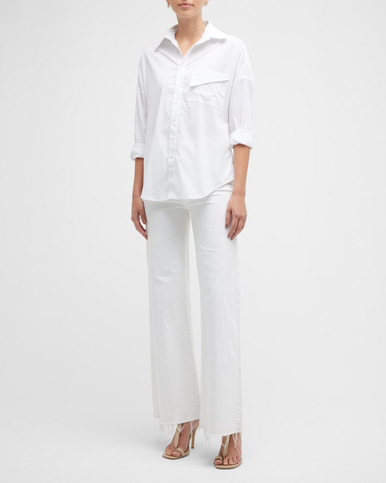 BIG BOY BOYFRIEND SHIRT - WHITE