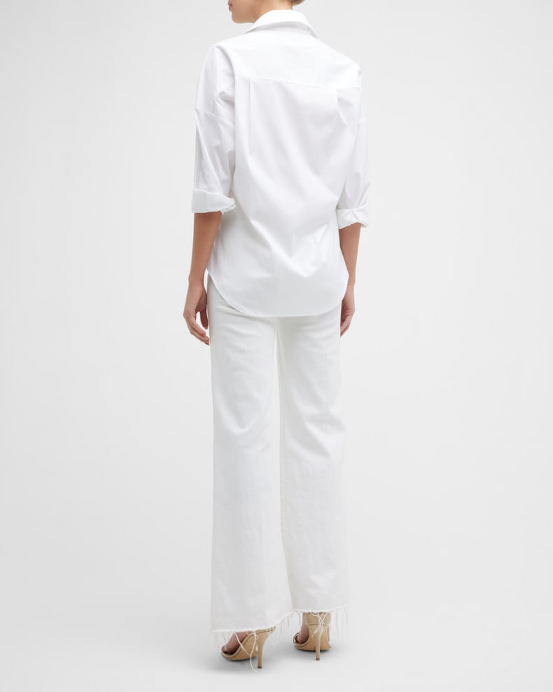 BIG BOY BOYFRIEND SHIRT - WHITE