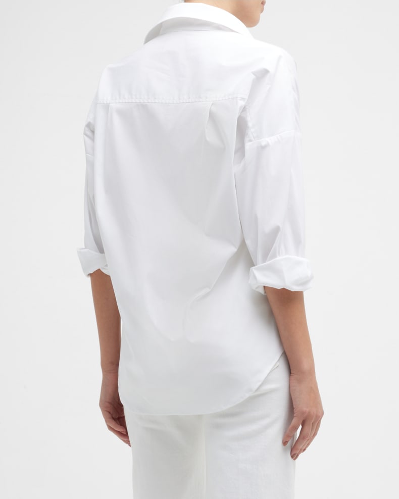 BIG BOY BOYFRIEND SHIRT - WHITE