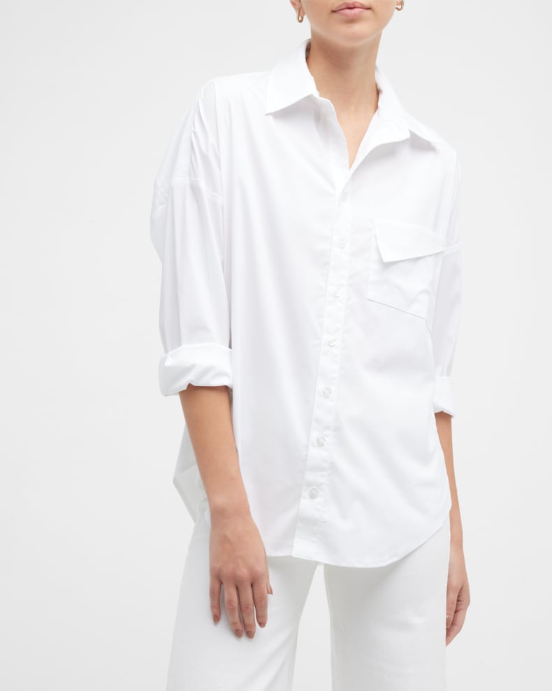 BIG BOY BOYFRIEND SHIRT - WHITE