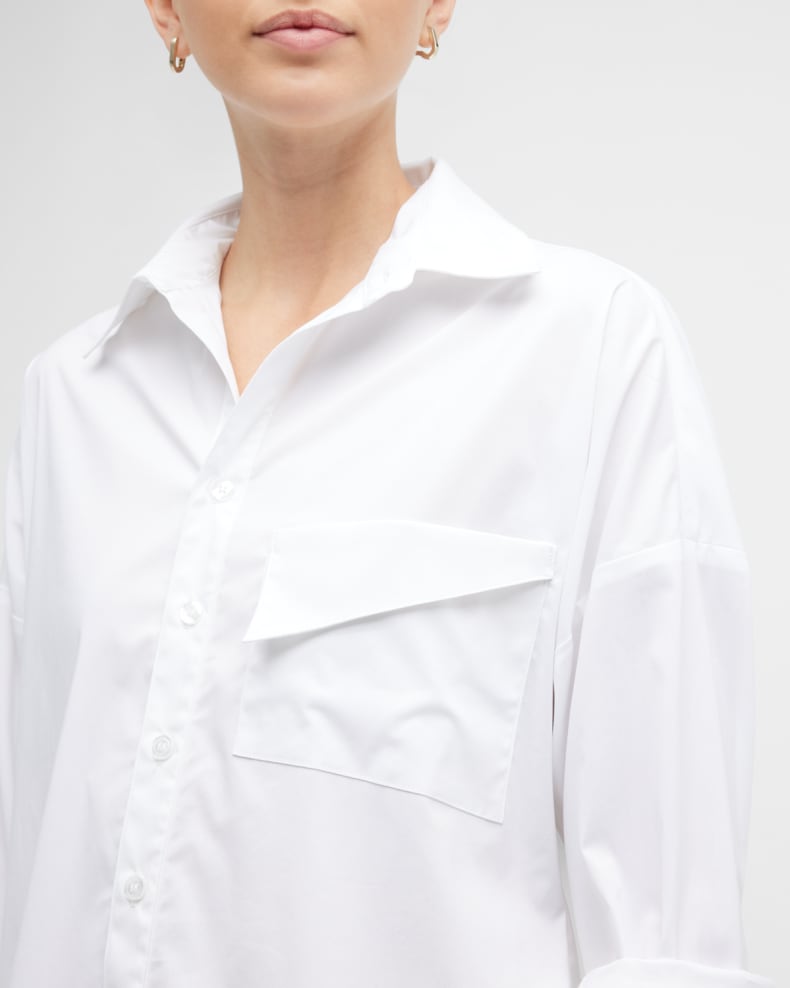 BIG BOY BOYFRIEND SHIRT - WHITE