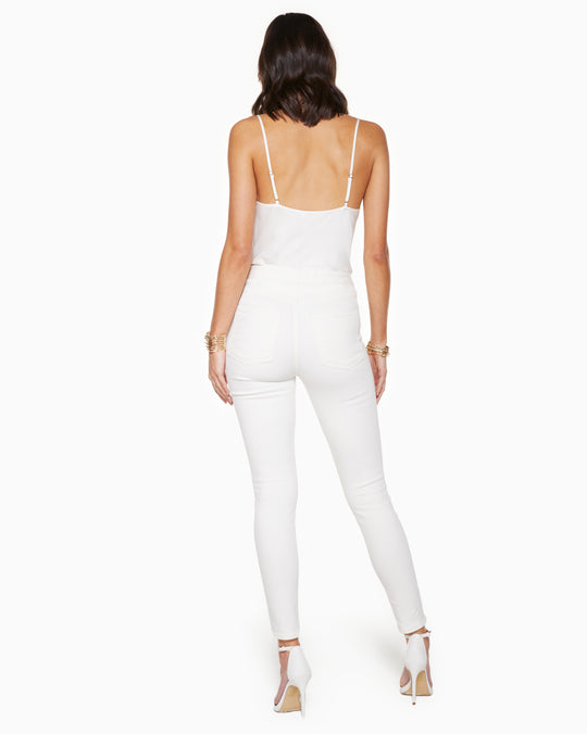 HELENA HIGH-RISE SKINNY JEAN - WHITE