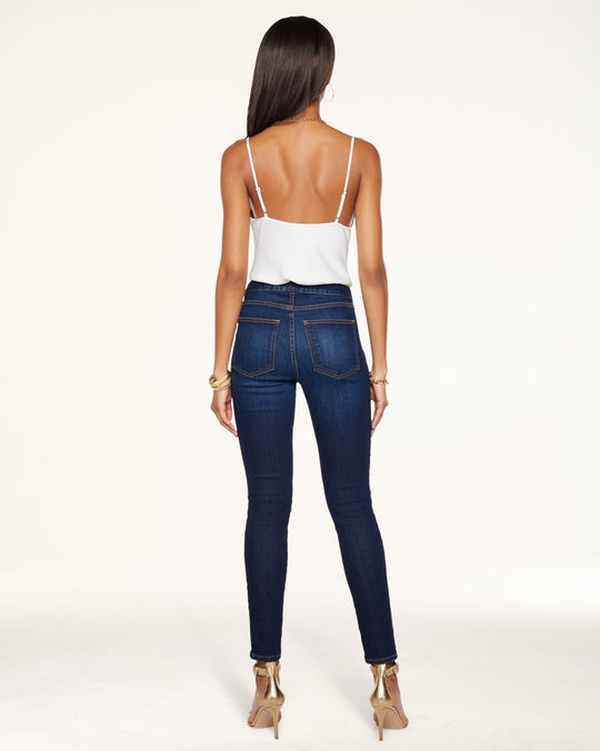 HELENA HIGH RISE SKINNY JEAN - DARK RINSE